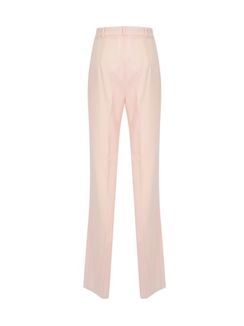 Pantalone MSTQUASAR in lana crepe satin Rosa MAX MARA STUDIO | 2616131041600047